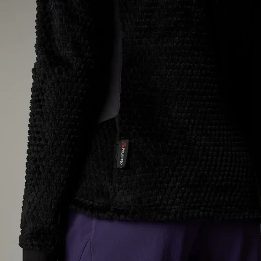 New The North Face Veste Alpedge Polartec® High Loft™ Pour Femme TNF Black-Asphalt Grey