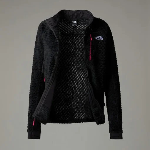 New The North Face Veste Alpedge Polartec® High Loft™ Pour Femme TNF Black-Asphalt Grey
