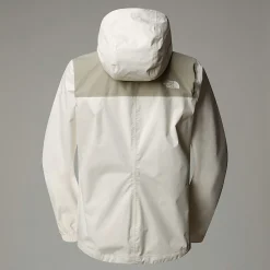 New The North Face Veste Antora Pour Femme White Dune-Clay Grey