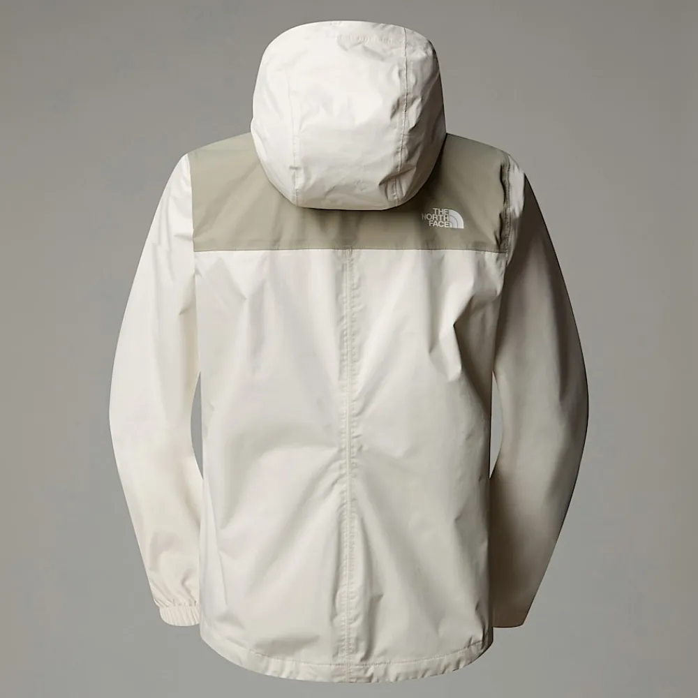 New The North Face Veste Antora Pour Femme White Dune-Clay Grey