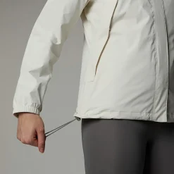 New The North Face Veste Antora Pour Femme White Dune-Clay Grey