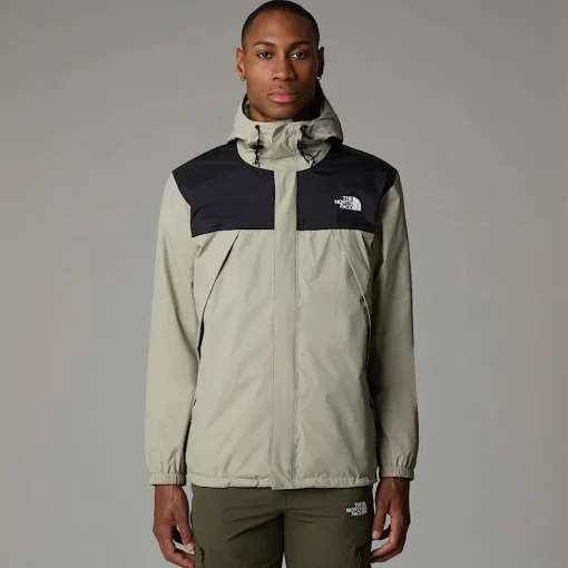 Sale The North Face Veste Antora Pour Homme Clay Grey-TNF Black