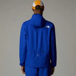 Hot The North Face Veste Coupe-vent à Col Zippé Higher Run Pour Homme TNF Blue