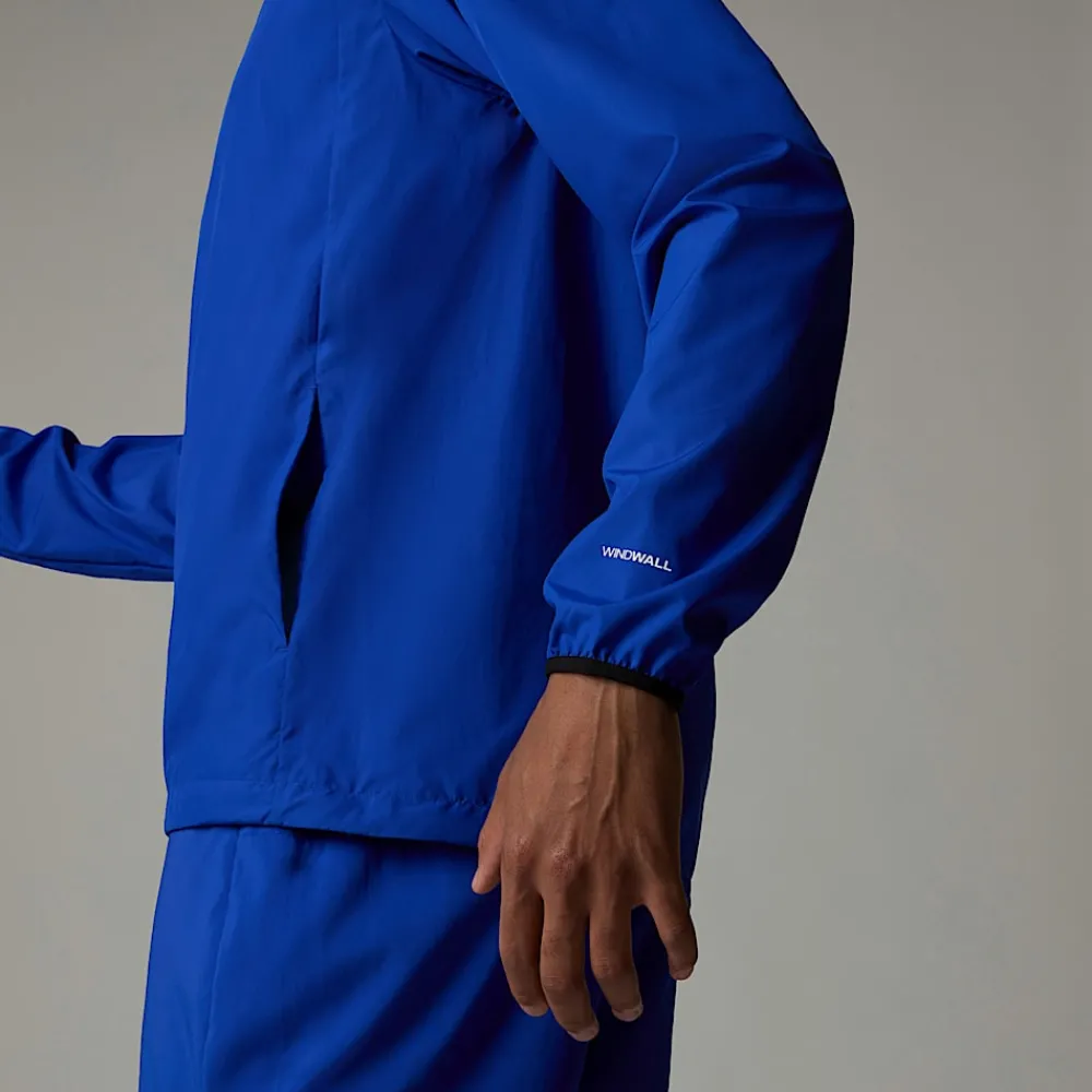 Hot The North Face Veste Coupe-vent à Col Zippé Higher Run Pour Homme TNF Blue