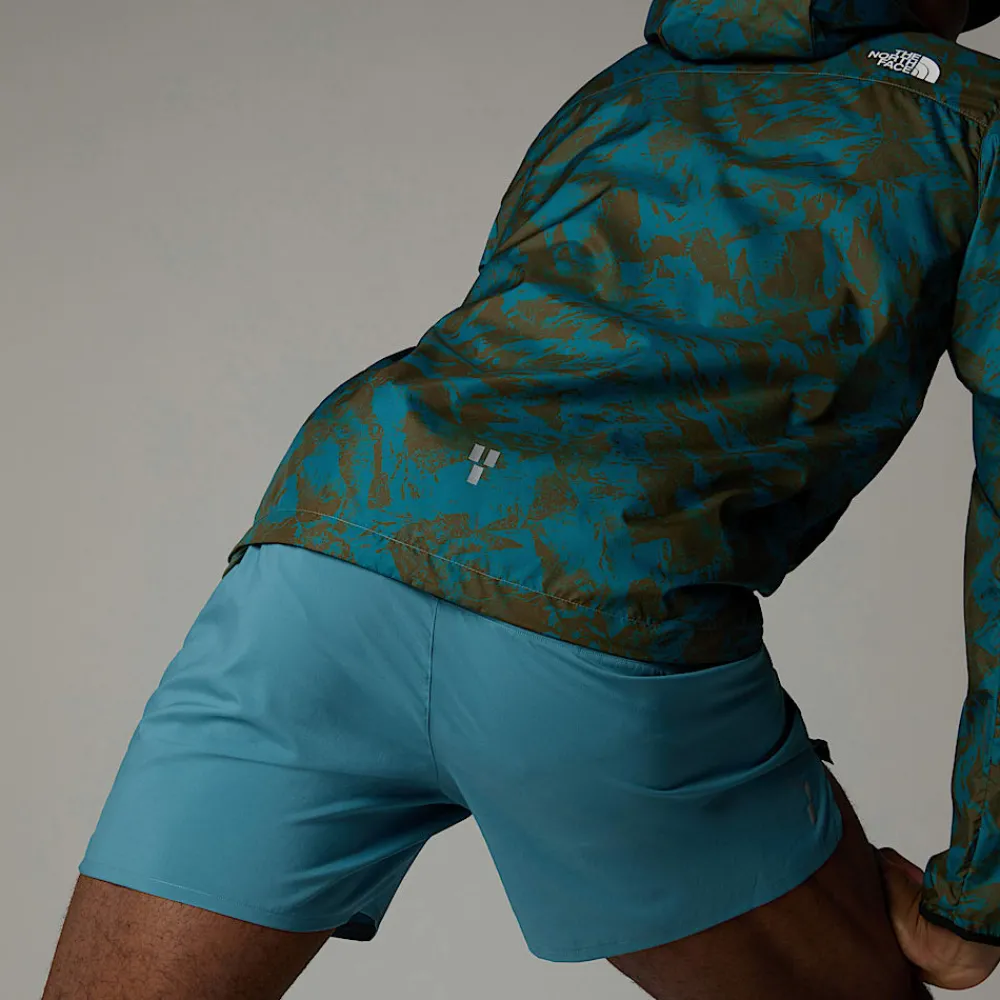 Best The North Face Veste Coupe-vent Higher Run Pour Homme Algae Blue Mountain Traverse Print