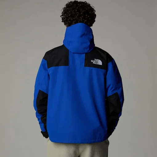 New The North Face Veste Courte Mountain Mono Pour Homme TNF Blue-TNF Black