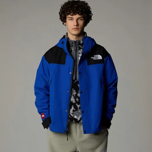 New The North Face Veste Courte Mountain Mono Pour Homme TNF Blue-TNF Black