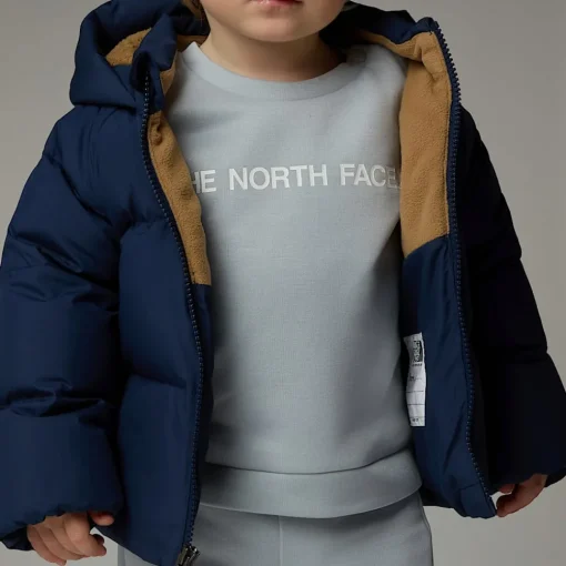 Cheap The North Face Veste En Duvet Et Polaire North Pour Bébé Summit Navy