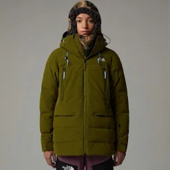 Best The North Face Veste En Duvet Pallie Pour Femme Forest Olive-Forest Olive-TNF Black