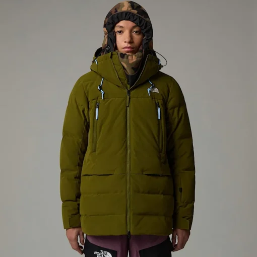 Best The North Face Veste En Duvet Pallie Pour Femme Forest Olive-Forest Olive-TNF Black