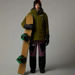Best The North Face Veste En Duvet Pallie Pour Femme Forest Olive-Forest Olive-TNF Black