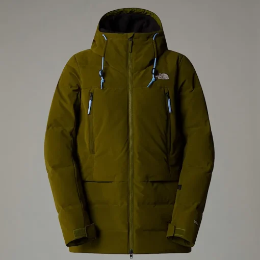 Best The North Face Veste En Duvet Pallie Pour Femme Forest Olive-Forest Olive-TNF Black
