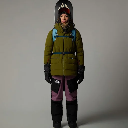 Best The North Face Veste En Duvet Pallie Pour Femme Forest Olive-Forest Olive-TNF Black