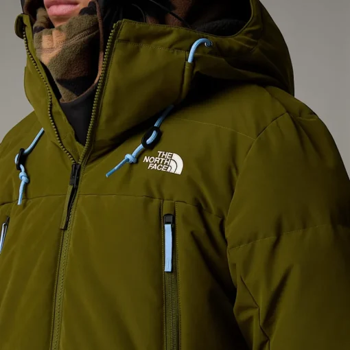 Best The North Face Veste En Duvet Pallie Pour Femme Forest Olive-Forest Olive-TNF Black