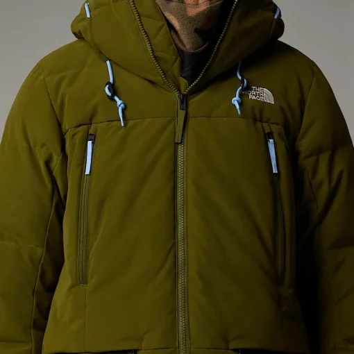 Best The North Face Veste En Duvet Pallie Pour Femme Forest Olive-Forest Olive-TNF Black