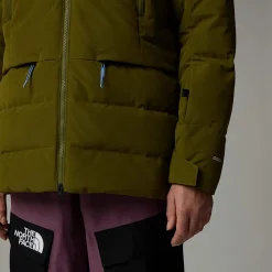 Best The North Face Veste En Duvet Pallie Pour Femme Forest Olive-Forest Olive-TNF Black