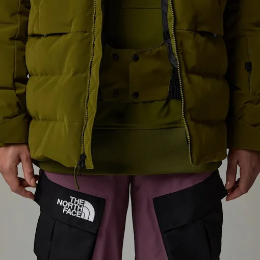 Best The North Face Veste En Duvet Pallie Pour Femme Forest Olive-Forest Olive-TNF Black