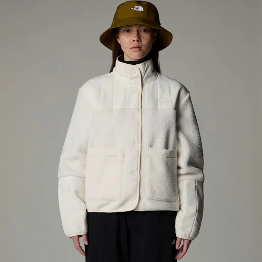 Best Sale The North Face Veste En Polaire Cragmont Pour Femme White Dune