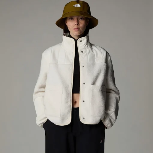 Best Sale The North Face Veste En Polaire Cragmont Pour Femme White Dune