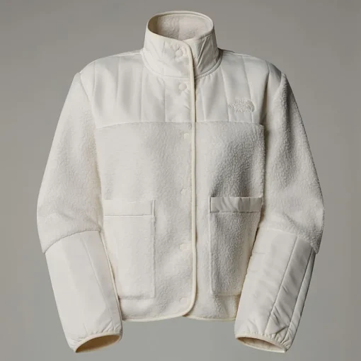 Best Sale The North Face Veste En Polaire Cragmont Pour Femme White Dune