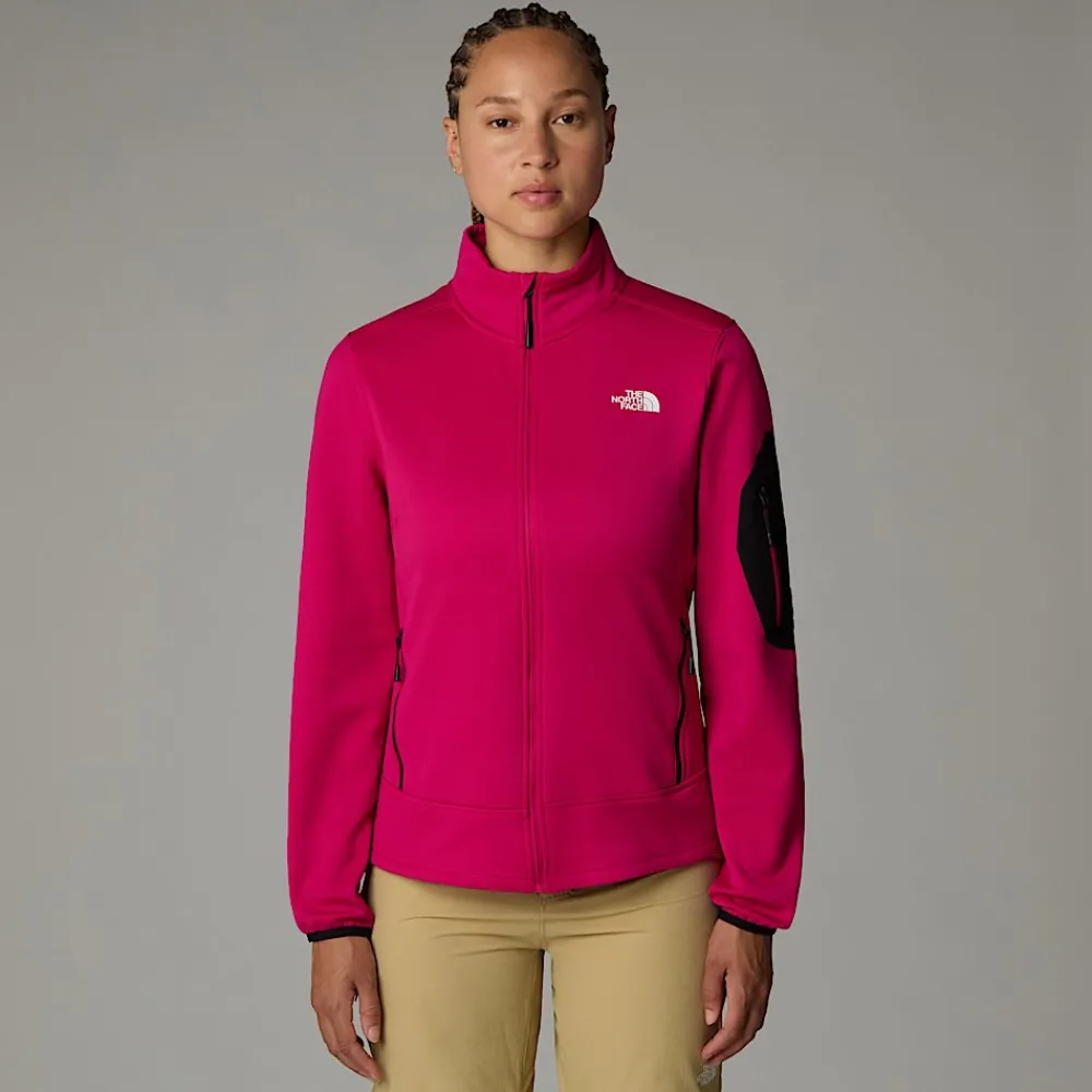 Hot The North Face Veste En Polaire Mistyescape Pour Femme PINK PRIMROSE/TNF WHITE