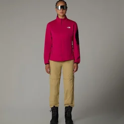Hot The North Face Veste En Polaire Mistyescape Pour Femme PINK PRIMROSE/TNF WHITE