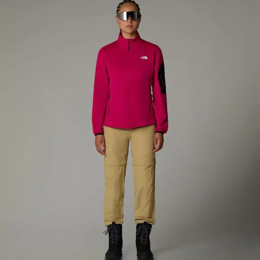 Hot The North Face Veste En Polaire Mistyescape Pour Femme PINK PRIMROSE/TNF WHITE