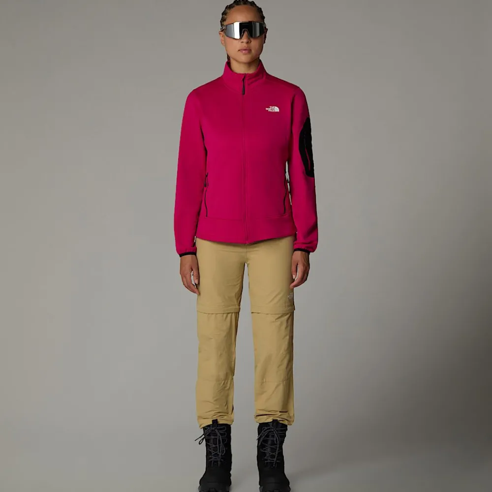 Hot The North Face Veste En Polaire Mistyescape Pour Femme PINK PRIMROSE/TNF WHITE