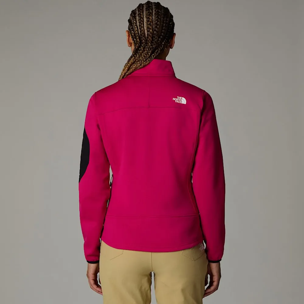 Hot The North Face Veste En Polaire Mistyescape Pour Femme PINK PRIMROSE/TNF WHITE