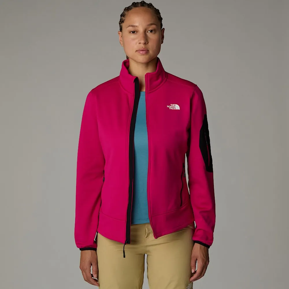 Hot The North Face Veste En Polaire Mistyescape Pour Femme PINK PRIMROSE/TNF WHITE