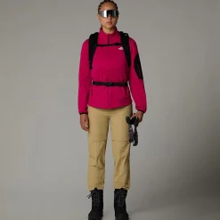 Hot The North Face Veste En Polaire Mistyescape Pour Femme PINK PRIMROSE/TNF WHITE