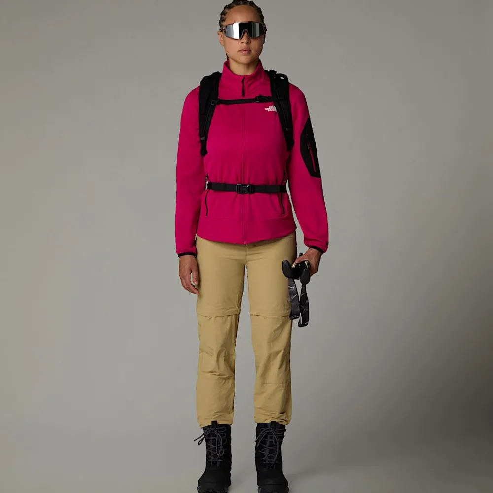 Hot The North Face Veste En Polaire Mistyescape Pour Femme PINK PRIMROSE/TNF WHITE
