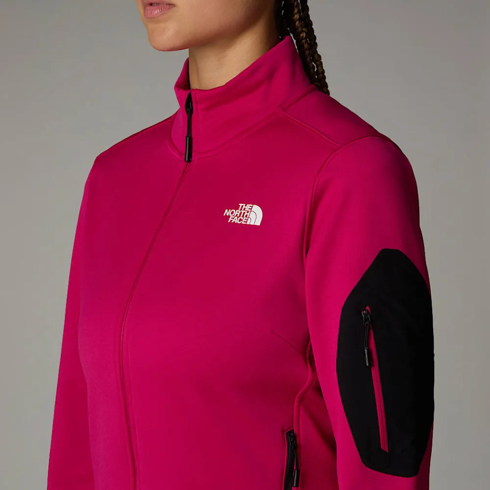 Hot The North Face Veste En Polaire Mistyescape Pour Femme PINK PRIMROSE/TNF WHITE