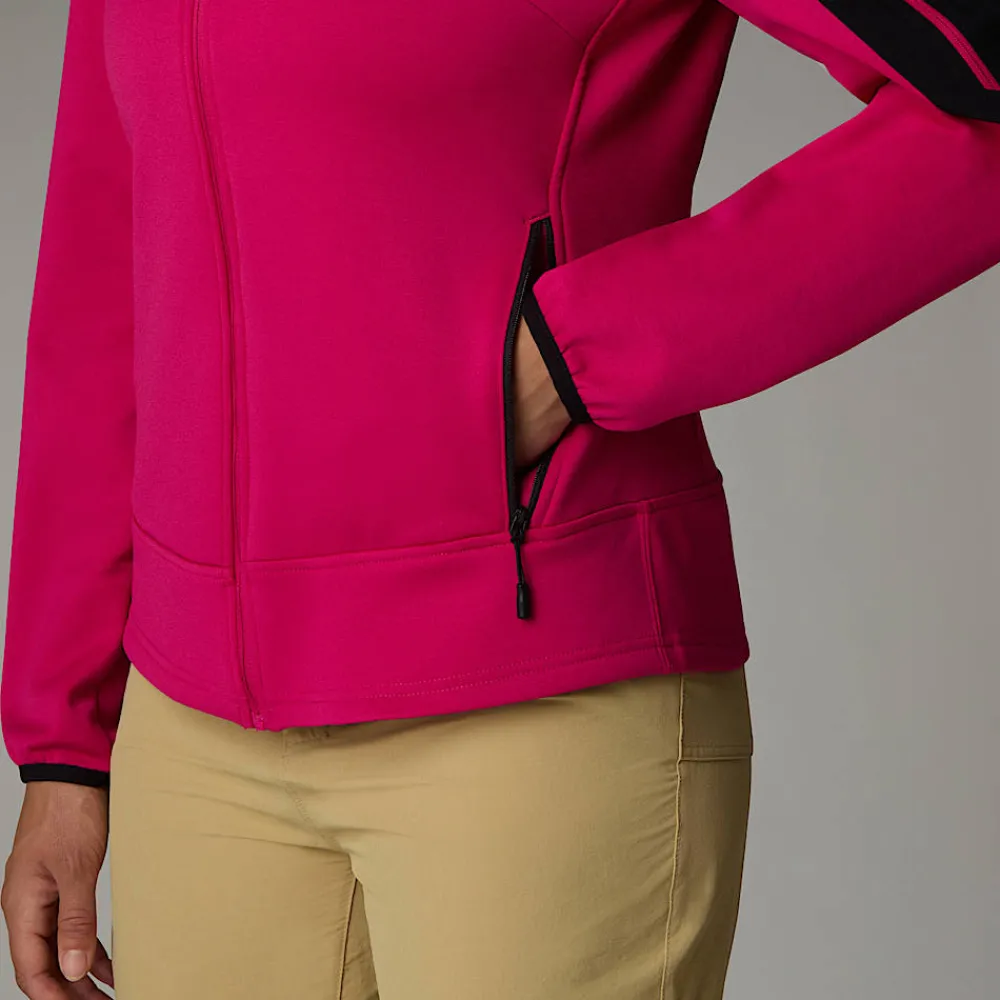 Hot The North Face Veste En Polaire Mistyescape Pour Femme PINK PRIMROSE/TNF WHITE