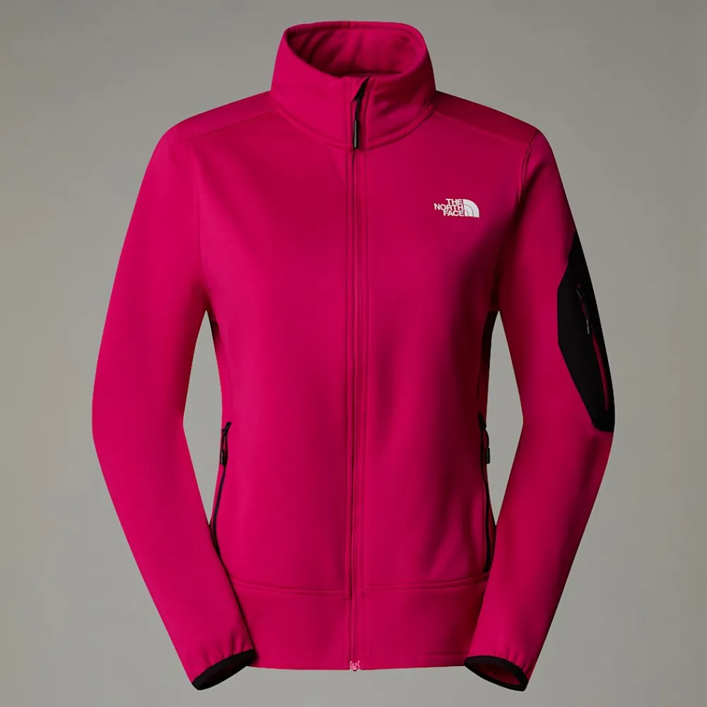 Hot The North Face Veste En Polaire Mistyescape Pour Femme PINK PRIMROSE/TNF WHITE