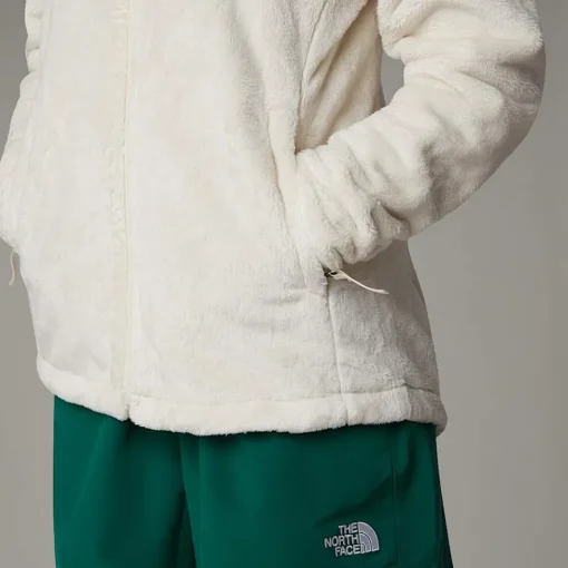 Discount The North Face Veste En Polaire Osito Pour Femme White Dune