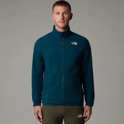 Discount The North Face Veste En Polaire Zippée 100 Glacier Pour Homme Midnight Petrol