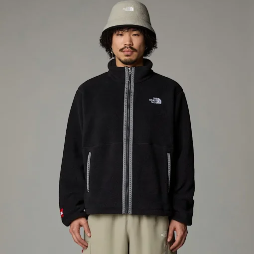 Discount The North Face Veste En Polaire Zippée TNF Fleeski Pour Homme TNF Black