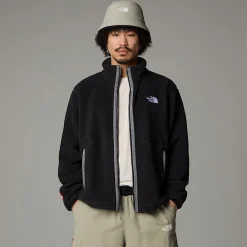 Discount The North Face Veste En Polaire Zippée TNF Fleeski Pour Homme TNF Black