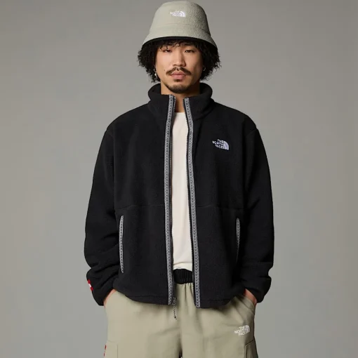 Discount The North Face Veste En Polaire Zippée TNF Fleeski Pour Homme TNF Black