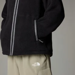 Discount The North Face Veste En Polaire Zippée TNF Fleeski Pour Homme TNF Black