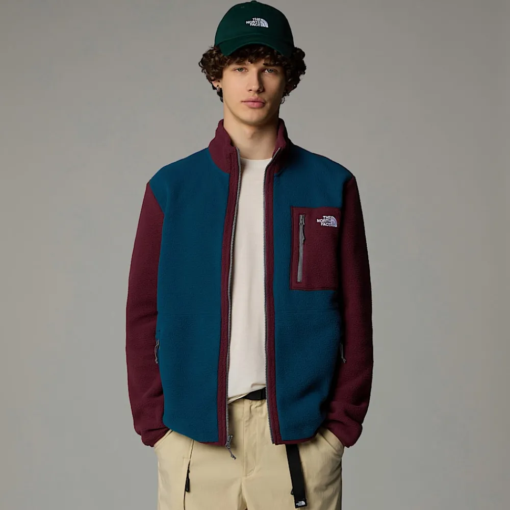 Online The North Face Veste En Polaire Zippée Yumiori Pour Homme Midnight Petrol-Alpine Plum-Smoked Pearl