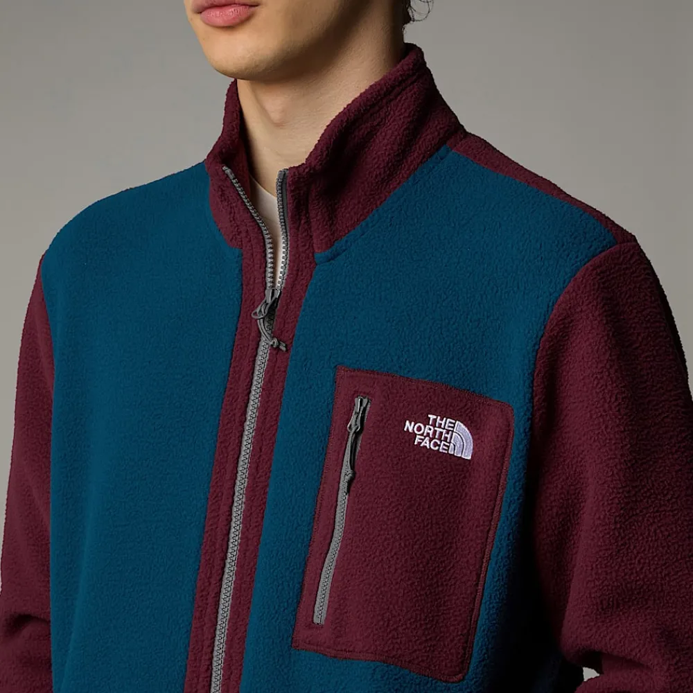 Online The North Face Veste En Polaire Zippée Yumiori Pour Homme Midnight Petrol-Alpine Plum-Smoked Pearl