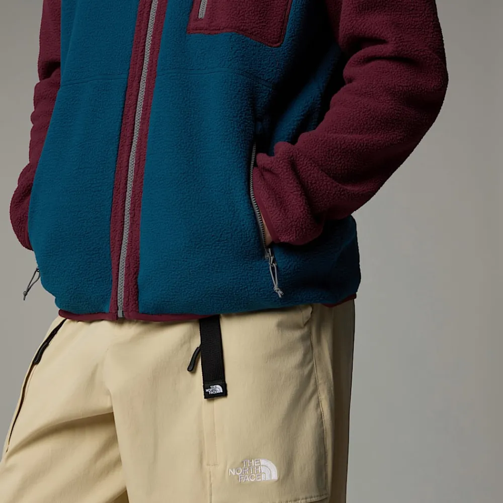 Online The North Face Veste En Polaire Zippée Yumiori Pour Homme Midnight Petrol-Alpine Plum-Smoked Pearl