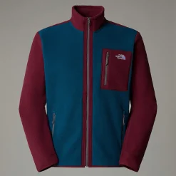 Online The North Face Veste En Polaire Zippée Yumiori Pour Homme Midnight Petrol-Alpine Plum-Smoked Pearl