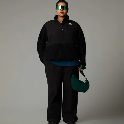 Best The North Face Veste Grande Taille Retro Denali Pour Femme TNF Black