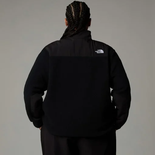 Best The North Face Veste Grande Taille Retro Denali Pour Femme TNF Black