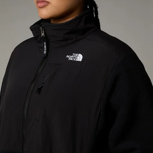 Best The North Face Veste Grande Taille Retro Denali Pour Femme TNF Black