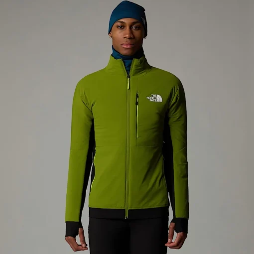 Clearance The North Face Veste Hybride Binntal Ventrix™ Pour Homme Oak Green-TNF Black