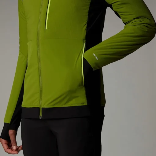Clearance The North Face Veste Hybride Binntal Ventrix™ Pour Homme Oak Green-TNF Black